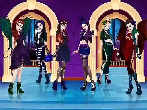 Logħba Gothic Dress Up onlajn