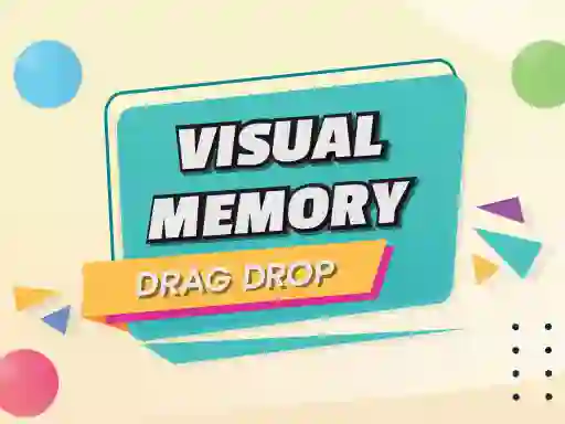 Logħba Visual Memory Drag Drop onlajn