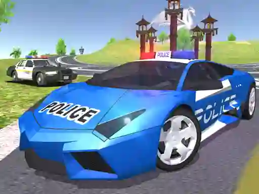 Logħba Police Car Simulator 3d onlajn