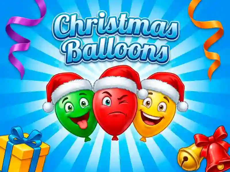 Logħba Christmas Balloons onlajn