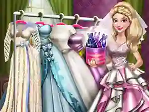 Logħba Dove Wedding Dolly Dress Up onlajn