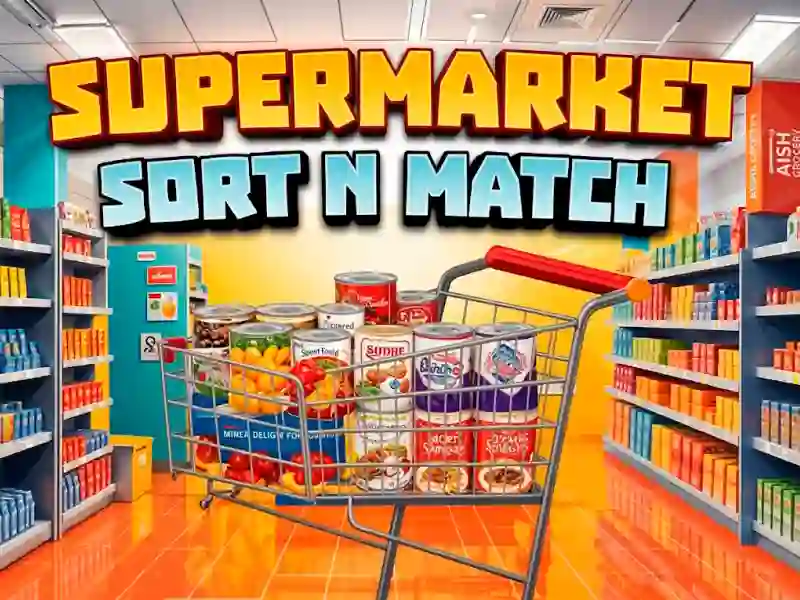 Logħba Supermarket Sort N Match onlajn