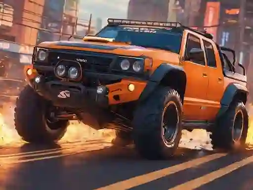 Logħba 4x4 Offroader onlajn