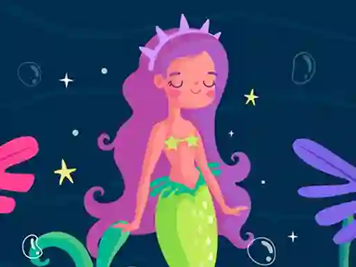 Logħba Mermaids Puzzle onlajn