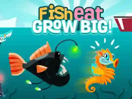 Logħba Fish eat Grow big! onlajn