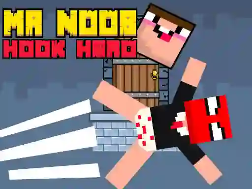Logħba Mr Noob Hook Hero onlajn