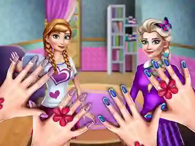 Logħba Princesses Nails Salon onlajn