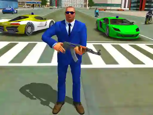 Logħba Police Crime City: Simulator Police Car Driving onlajn