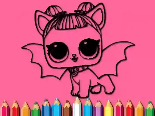 Logħba Back To School: Lol Coloring Book onlajn