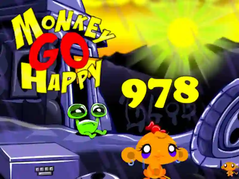 Logħba Monkey Go Happy 978 onlajn