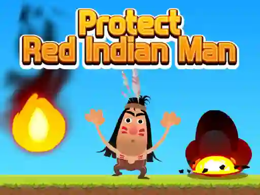 Logħba Protect Red Indian Man onlajn