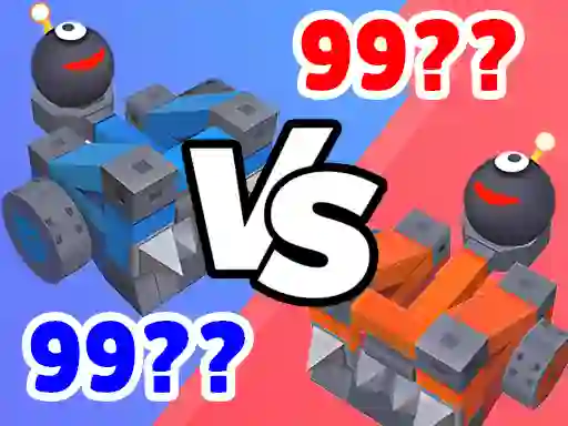 Logħba Crazy War Merge Battle onlajn