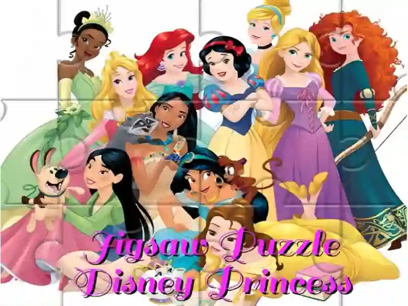 Logħba Jigsaw Puzzle: Disney Princess onlajn