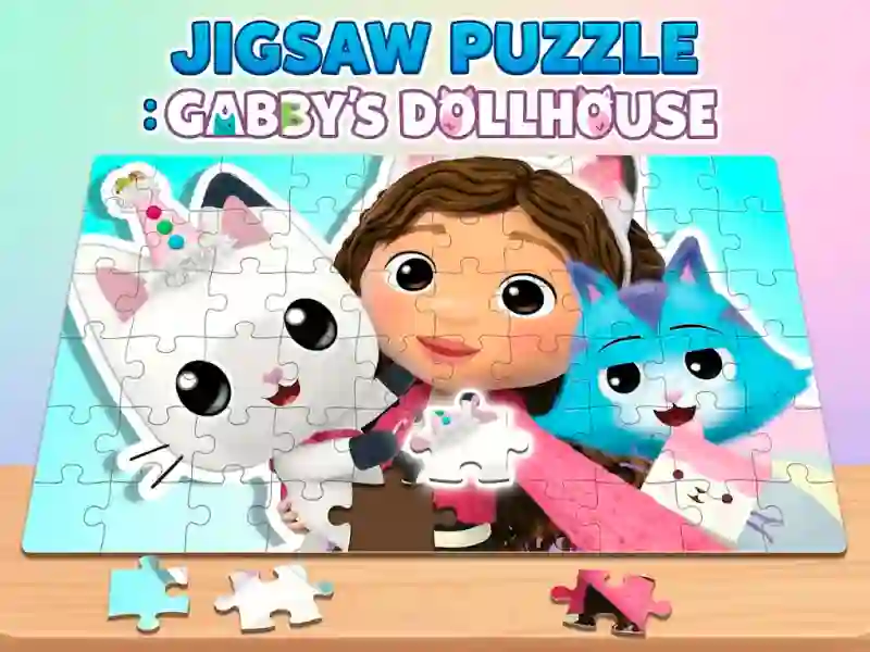 Logħba Jigsaw Puzzle: Gabby's Dollhouse onlajn