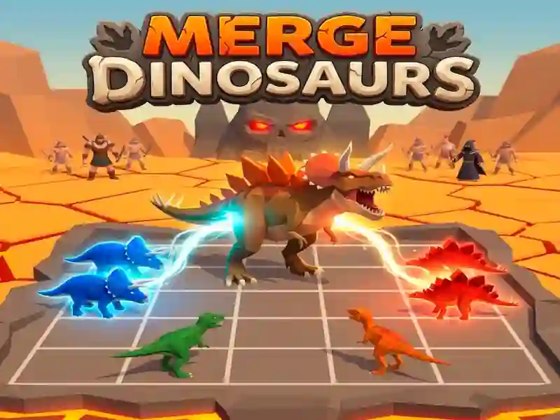 Logħba Merge Dinosaurs onlajn