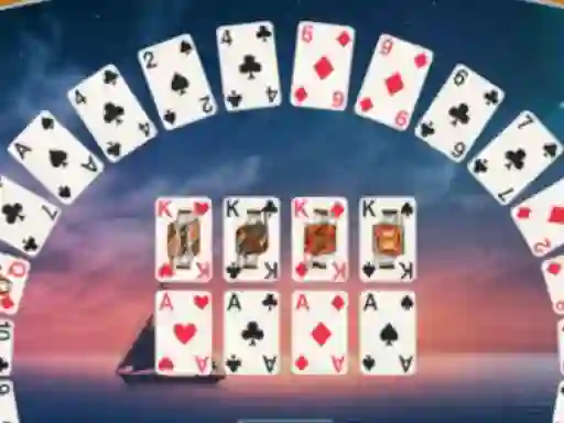 Logħba Crescent Solitaire onlajn