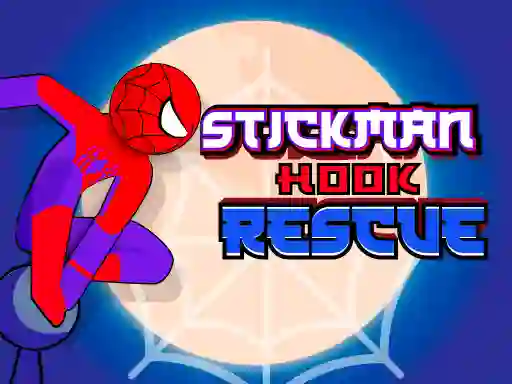 Logħba Spiderman Hook Rescue onlajn