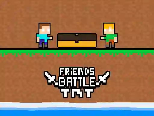 Logħba Friends Battle TNT onlajn