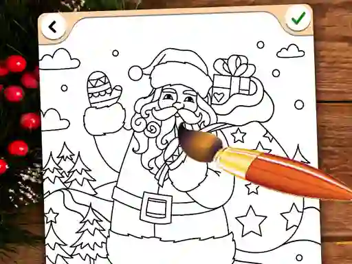 Logħba Christmas Coloring Game onlajn