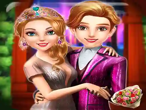 Logħba Prom Queen Dress Up Halloween onlajn