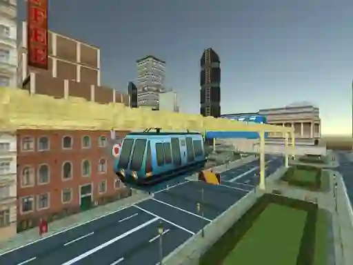 Logħba Sky Train Simulator: Elevated Train Driving onlajn
