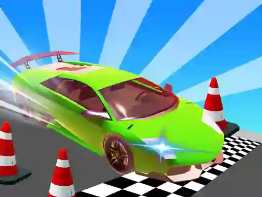 Logħba Car Stunt Races Mega Ramps onlajn