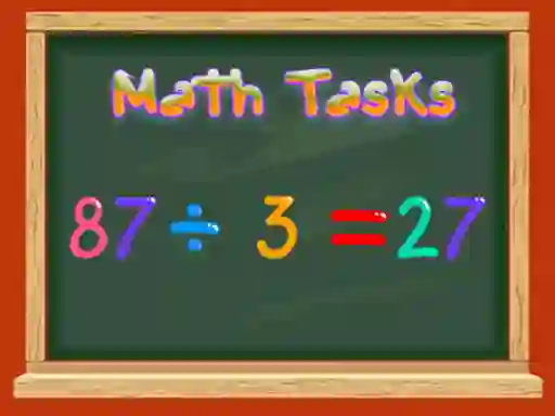Logħba Math Tasks True or False onlajn