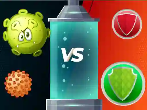 Logħba Virus Fight onlajn