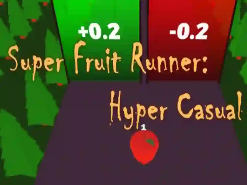 Logħba Super Fruit Runner: Hyper Casual onlajn