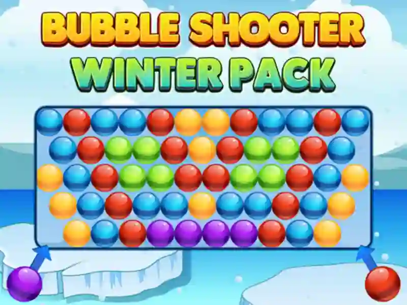 Logħba Bubble Shooter Winter Pack onlajn