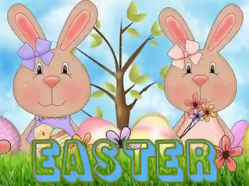 Logħba Easter Puzzle onlajn