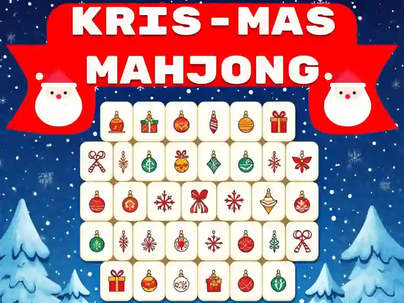 Logħba Kris-mas Mahjong onlajn