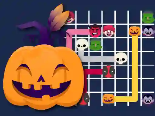 Logħba Connect The Halloween onlajn
