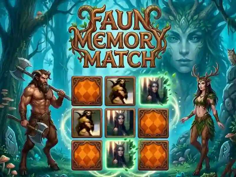 Logħba Faun Memory Match onlajn