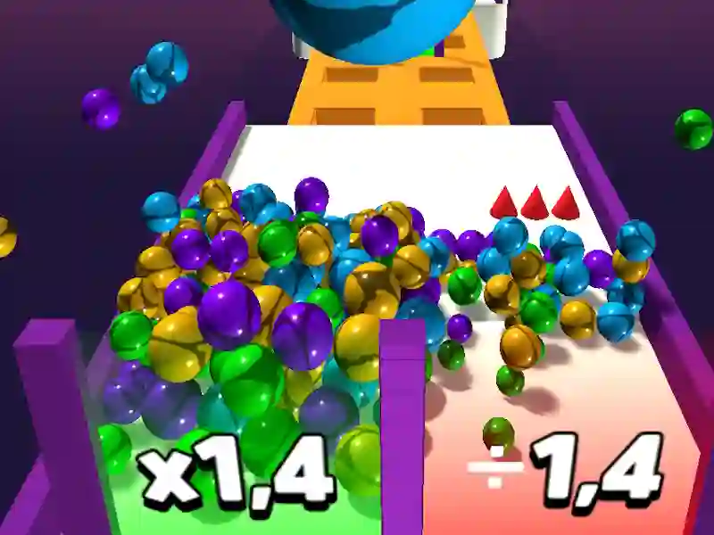 Logħba Rolling Balls 3D onlajn