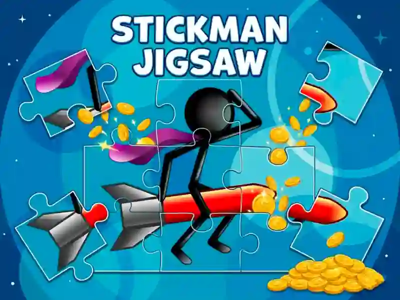 Logħba Stickman Jigsaw onlajn