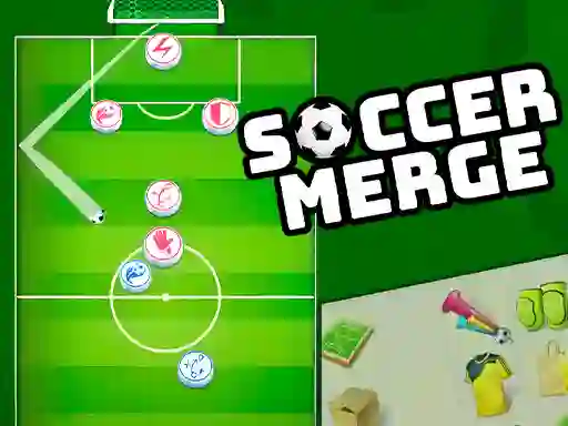 Logħba Soccer Merge onlajn
