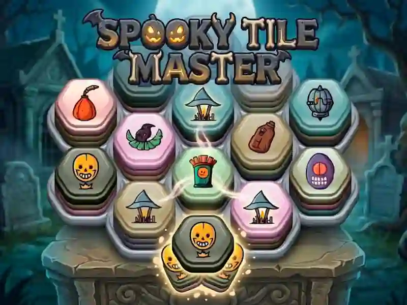 Logħba Spooky Tile Master onlajn