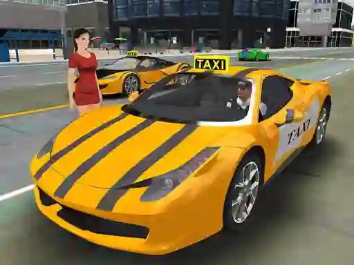 Logħba Free New York Taxi Driver 3d onlajn