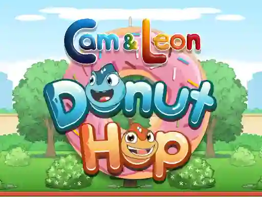 Logħba Cam and Leon: Donut Hop onlajn