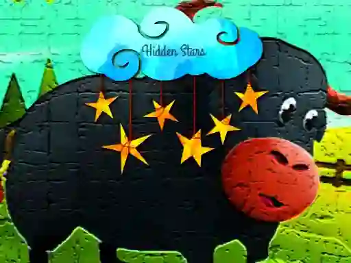 Logħba Cartoon Hidden Stars onlajn