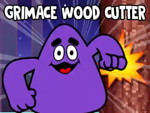 Logħba Grimace Wood Cutter onlajn