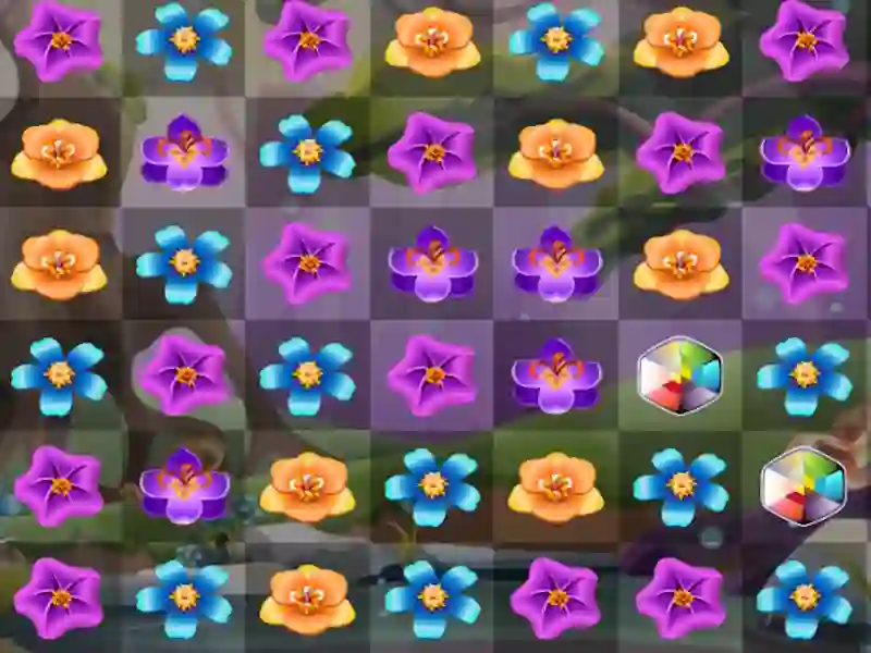 Logħba Flower Match 3 onlajn