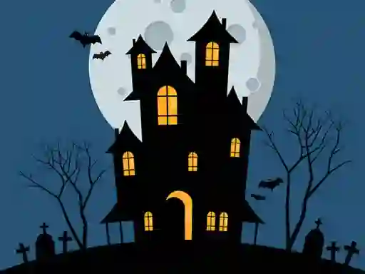 Logħba Halloween Night Match 3 onlajn