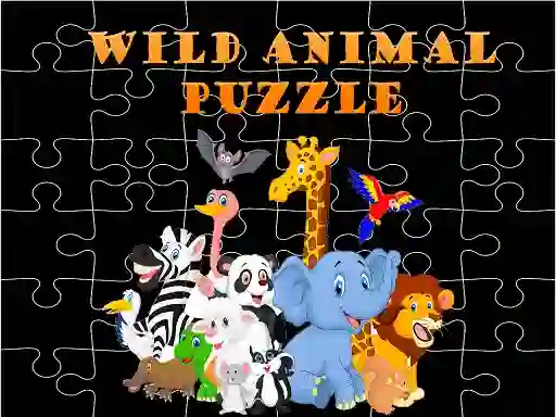 Logħba Wild Animals Puzzle onlajn