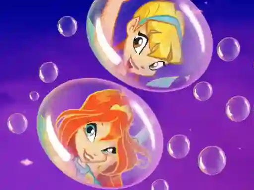Logħba Draw Winx Bubble Path onlajn