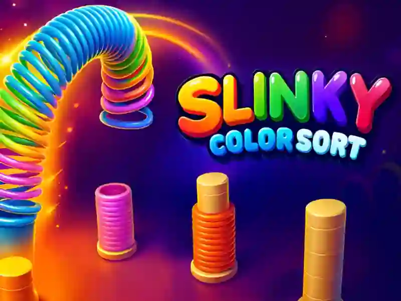 Logħba Slinky Color Sort onlajn