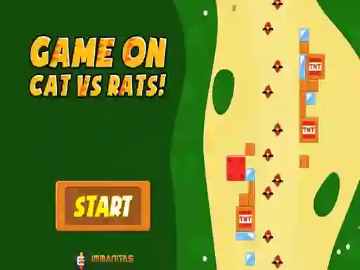 Logħba Game On Cat vs Rats! onlajn