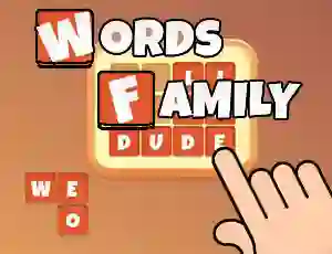 Logħba Words Family onlajn