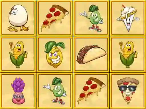 Logħba Foody Memory onlajn